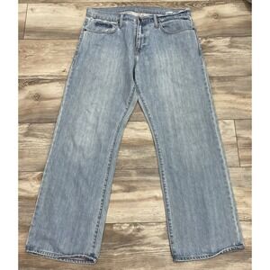 Vintage Old Navy Jeans Mens 34 x 30‎ Blue Baggy Fit Denim Carpenter Loose Y2K